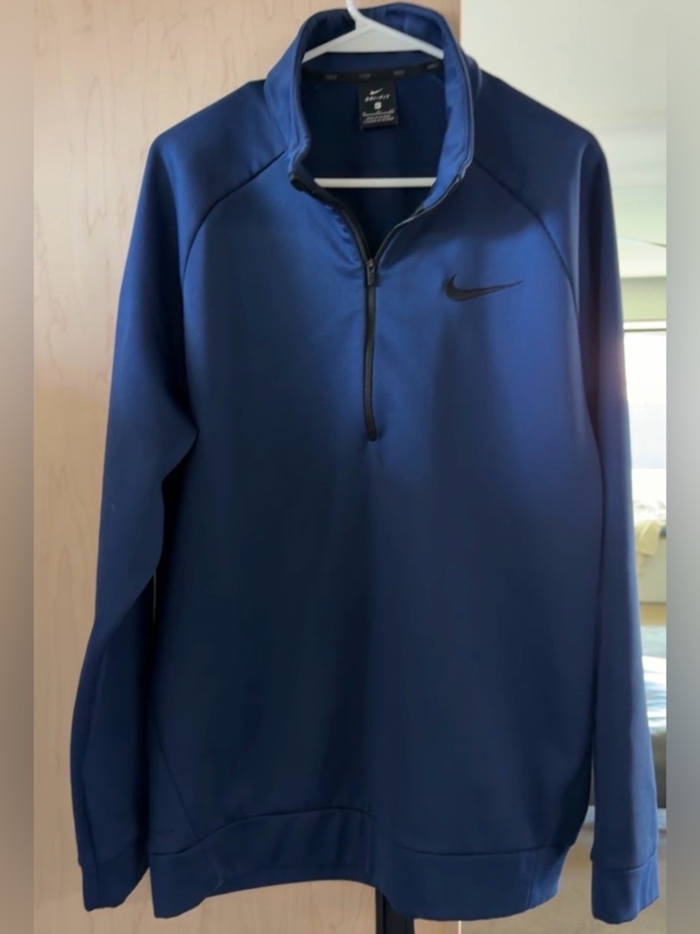 Nike Quarter-Zip Pull-over Sweatshirt Navy